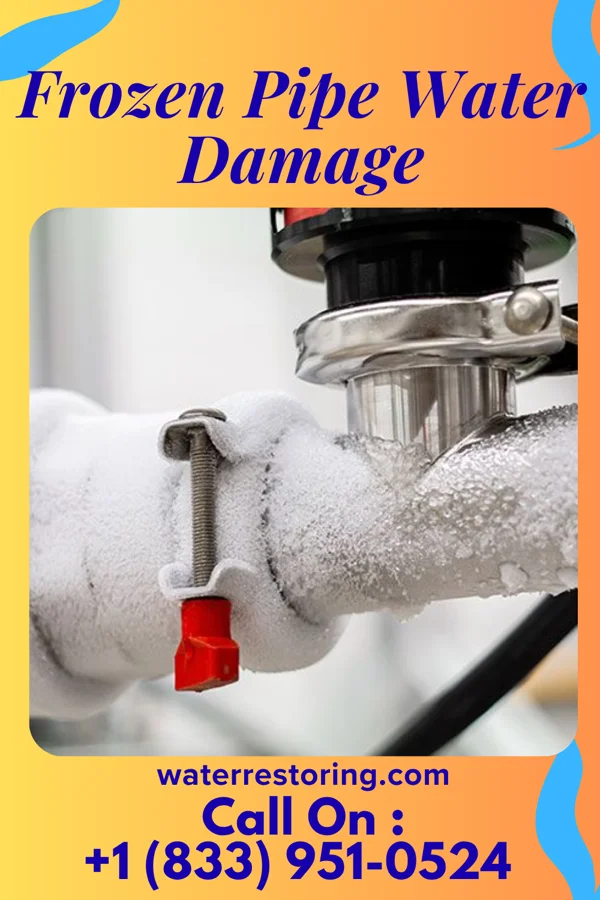 Frozen Pipe Water Damage in Wright, MN